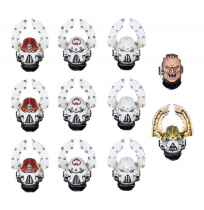 WORLD EATERS MKVI HEADS