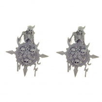 CHAOS SPACE MARINES NURGLE BANNERS (2)