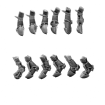 MEDIEVAL RIFLE ARMS - FIVE PAIRS +BIONIC RIFLE ARMS