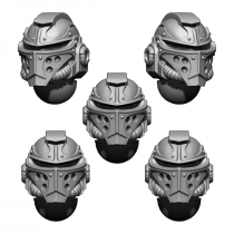 IMPERIAL TEMPLAR HELMET HEADS SET (5U) V3