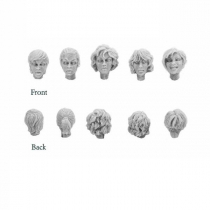 GUTHRIE FEMALE HEADS X5