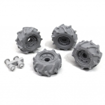WHEELS - 19MM OFF ROAD WHEEL X 4 SPRUE