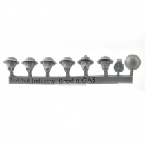 BRODIE HELMET WITH GASMASK (6)