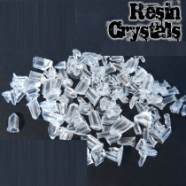RESIN CRYSTALS TRANSPARENT