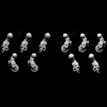 H.I. ARMS WITH SAW-GAUNTLETS