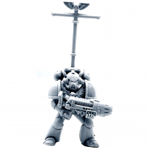 SPACE MARINE WITH PLASMA GUN 1997