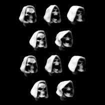 HOODED SKULLS (10)