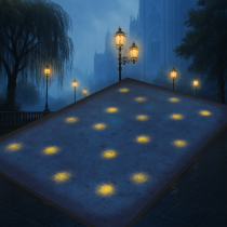 BATTLE MAT: GLOOMCOURT