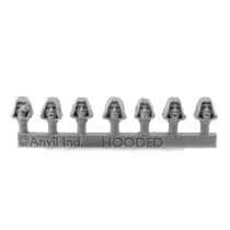 HOODED CULTIST HEADS (7)