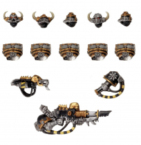 CHAOS SPACE MARINES IRON WARRIORS UPGRADE PACK