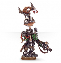 ORK NOB WITH WAAAGH! BANNER