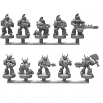 CHAOS SPACE MARINES EPIC 6MM (40)