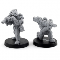 PORTABLE PHASE CANNON (THREE CANNONS WITH ARMS)