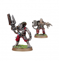 SERVITORS WITH PLASMA CANNON