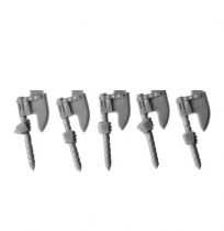 BATTLE AXES (SPRUE OF 5)