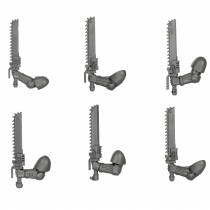 SPACE MARINE ASSAULT SQUAD CHAINSWORD (LEFT ARM)