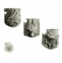 SALAMANDRA / DRAGONS KNIGHTS HEAVY LARGE SHIELDS