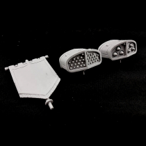 IMPERIAL MECH CANOPY MOUNTS - MISSILE PODS AND BANNER POLE