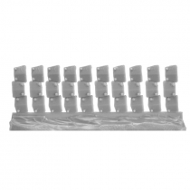 ARMOUR PLATES FOR WARGAME MINIATURES (10)