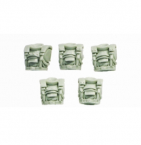 HIGHLAND MOSS GUARD 5 MAN SQUAD TORSOS