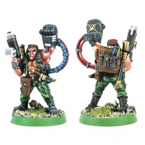 CATACHAN CAPTAIN WITH POWER FIST