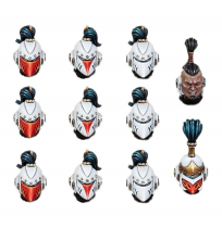 WHITE SCARS MKVI HEADS