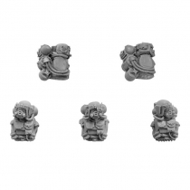 CADIAN HOSTILE ENVIRONMENT TROOPS TORSOS (5)