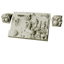 PLAGUE FRONT PLATE FOR LIGHT VEHICLES