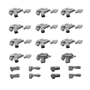 CATAPHRACTII PATTERN TERMINATORS RANGED WEAPONS