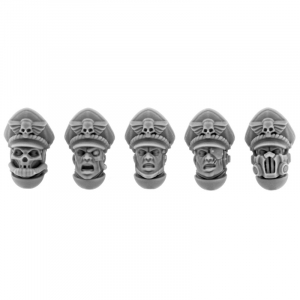 IMPERIAL COMMISSAR HEADS SET (5U)