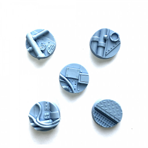 PIPEWORKS 25 MM BASES (5)