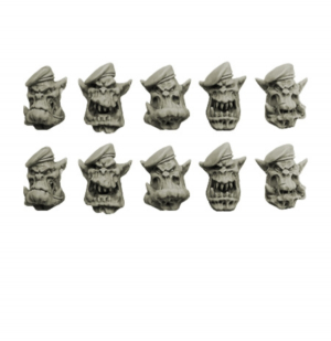 GREEN BERETS ORCS HEADS