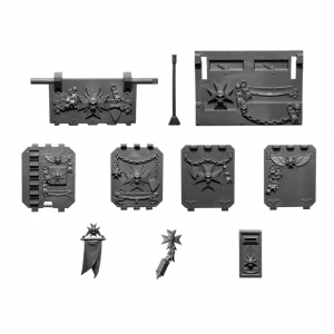 BLACK TEMPLARS CHAPTER UPGRADE RHINO DOORS