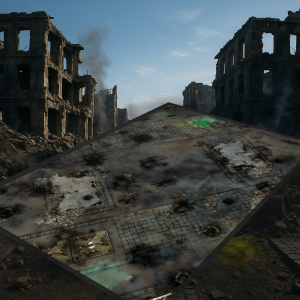 BATTLE MAT: SCORCHTOWN
