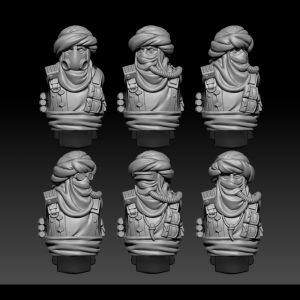 DESERT REAVER TORSOS X6