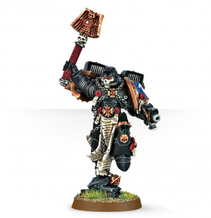 SPACE MARINE CHAPLAIN WITH JUMP PACK