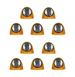 IMPERIAL FISTS MKVI SHOULDER PADS