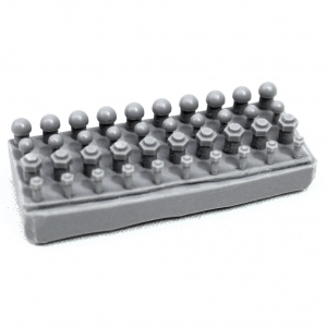 LARGE VARIOUS RIVETS SPRUE - X 40