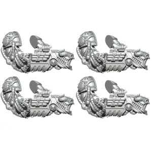 BEDLAM FRATERNITY SONIC GUNS (4)