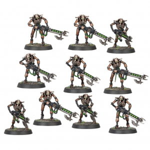 NECRON WARRIORS WITH GAUSS FLAYER