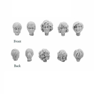 GUTHRIE FEMALE HEADS X5