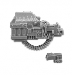 CHAOS DREADNOUGHT HEAVY BOLTERS (RIGHT ARM)