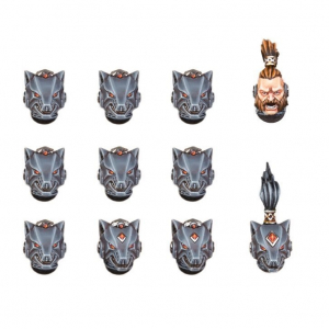 SPACE WOLVES MKVI HEADS