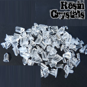 RESIN CRYSTALS TRANSPARENT