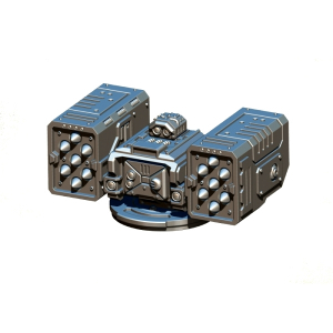 TWIN MISSILE LAUNCHER TURRET