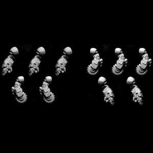 H.I. ARMS WITH SAW-GAUNTLETS