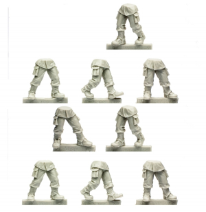 ARCADIAN GUARD 9 WOMAN SQUAD LEGS (9)