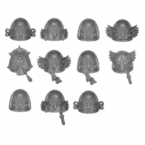 BLOOD ANGELS TACTICAL SQUAD SHOULDER PADS