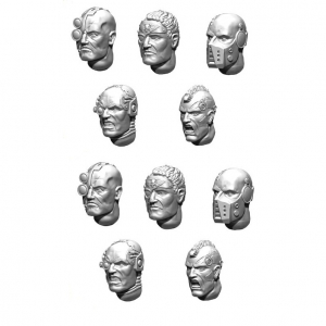 GUARDSMEN VETERAN HEADS (10)