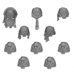 BLOOD ANGELS TERMINATOR SHOULDER PADS